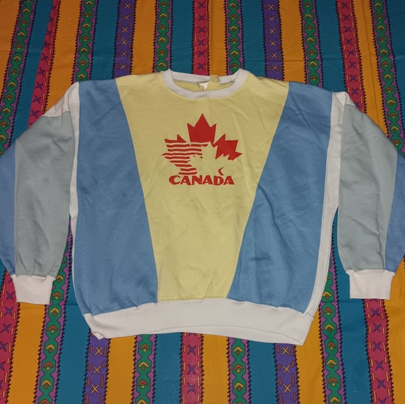 Vintage Other - 70s Canada Crewneck Sweatshirt Vintage Canadian